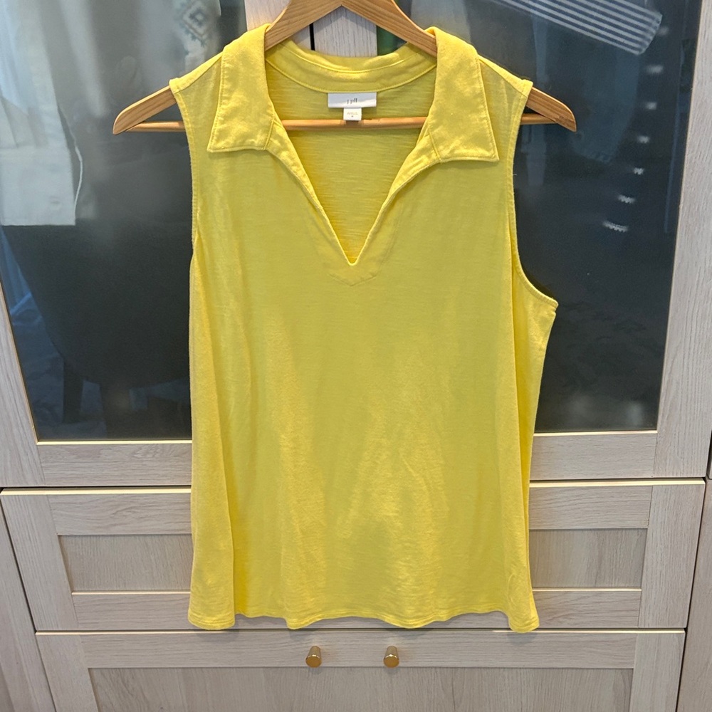 Jjill Collared Vneck Tee